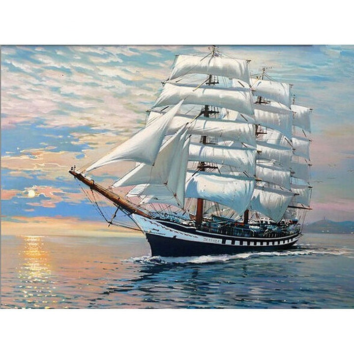 Paint By Number Ship Kits