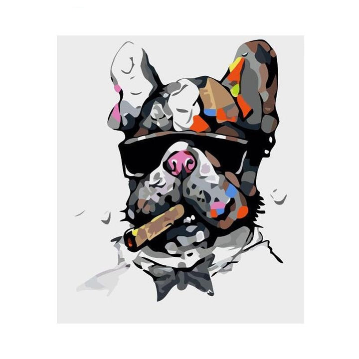 Paint By Numbers Dog