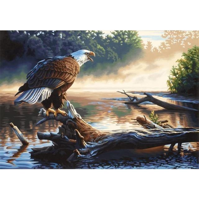 Paint By Numbers Eagle