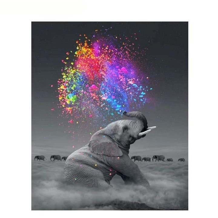 Paint By Numbers Elephant