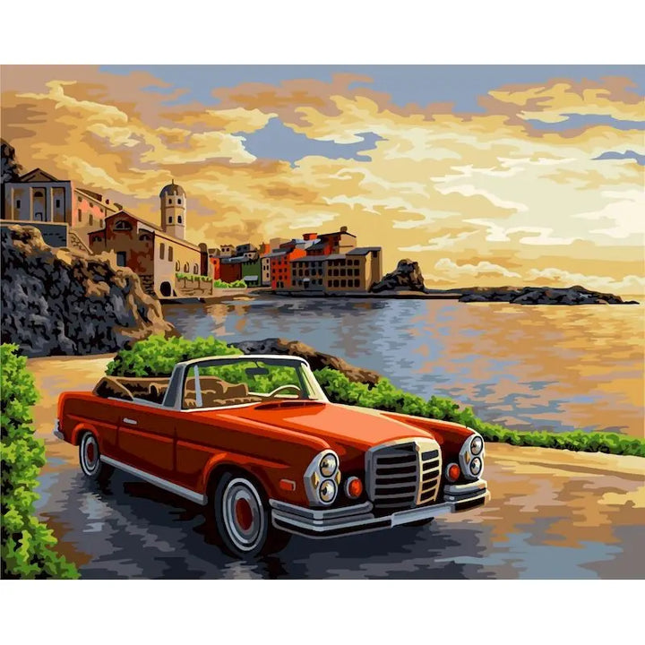 Cars Paint By Numbers