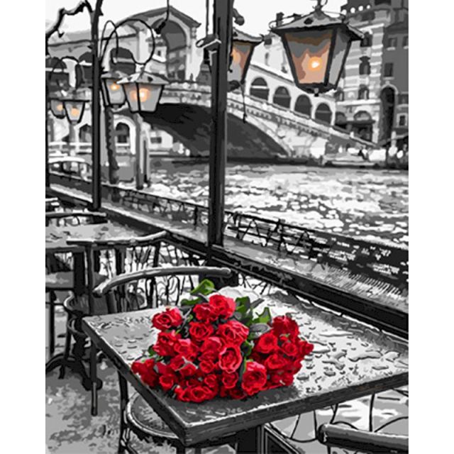 Paint By Numbers Roses