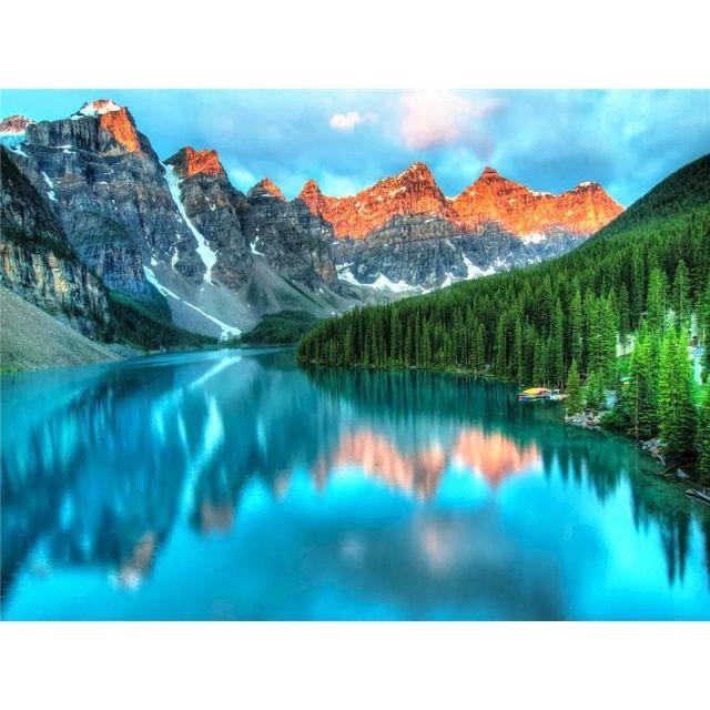 Paint By Numbers Mountains