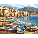 Fishing Village Paint By Numbers