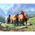 Group Adventure of Horses Paint by Numbers