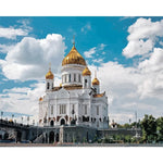 Moscow Cathedral Church Paint by Numbers