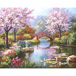 Garden Deck Paint By Numbers