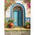Bougainvillea Flowers At Main Door Paint by Numbers 