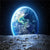 Space Earth Planet Paint by Numbers 