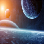 Mysterious Space Planet Paint by Numbers