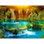 Ducks in a Waterfalls Paint by Numbers 
