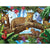 Leopards Family in a Tree Paint by Numbers 