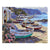 Boats On The Beach Paint By Numbers