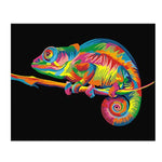 Paint By Numbers Chameleon