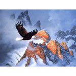 Paint By Numbers Eagle In The Mountains