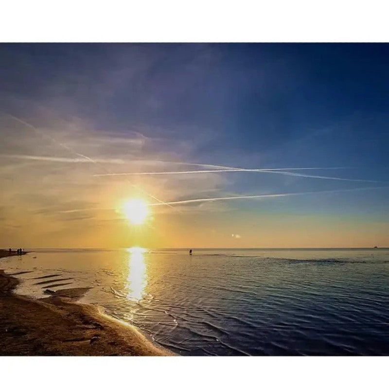 Sunset in the Beach Paint by Numbers