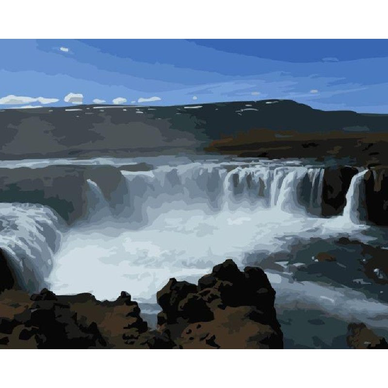 Paint By Numbers Waterfall Pictures