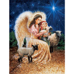 Paint By Numbers Angel With Shepherd