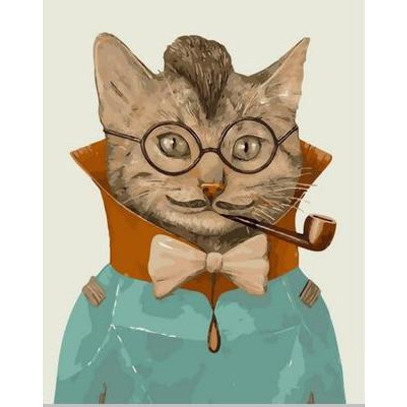 Paint By Numbers Cats In Clothing