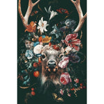 Paint By Numbers Deer In Flowers