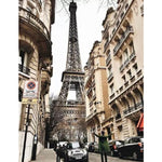 Paint By Numbers Paris Street Scene