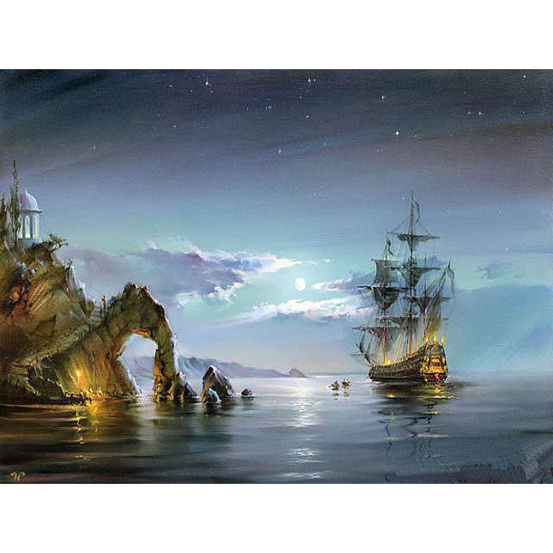 Ship Paint By Numbers