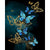 Paint By Numbers Golden And Blue Butterflies