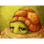 Paint By Numbers Sad Turtles