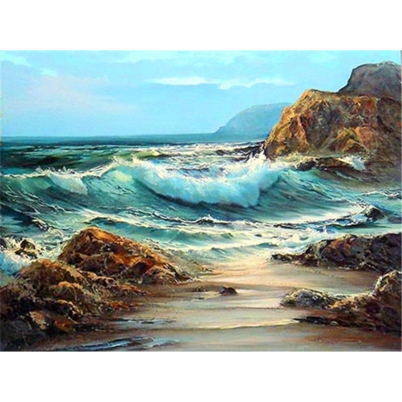 Paint By Numbers Wild Beach