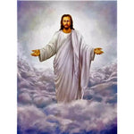 Painting By Numbers Jesus