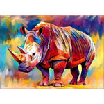 Rhinoceros Paint By Numbers