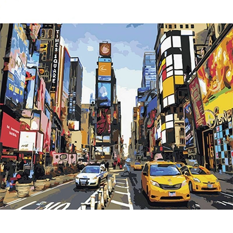 Paint By Numbers Times Square
