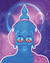 Peace And Love Pink Buddha