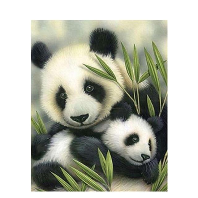 Paint By Numbers Pandas