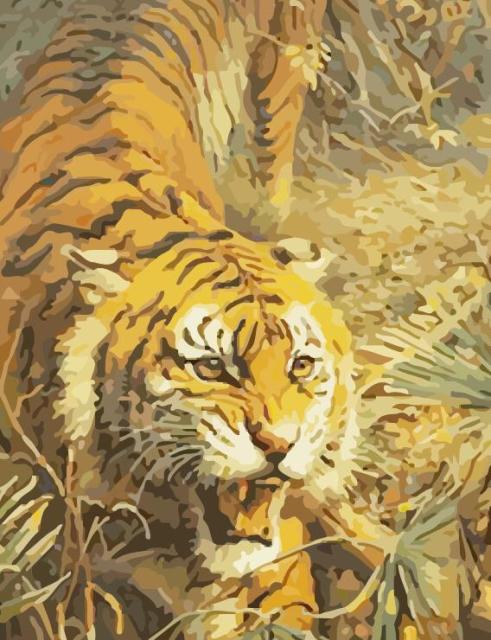 Threatening Tiger