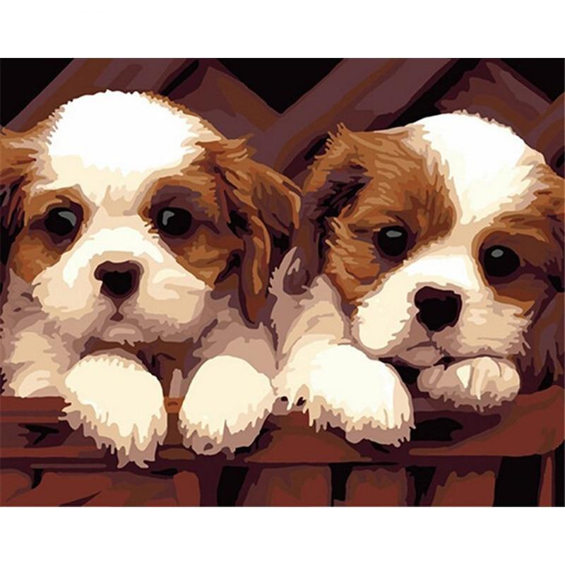 Paint By Numbers Puppy