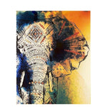 Paint By Number Elephant Henna Tattoo