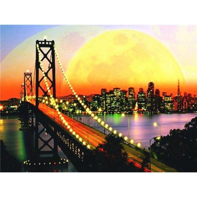 Beautiful Bridge - Paint By Numbers New York City