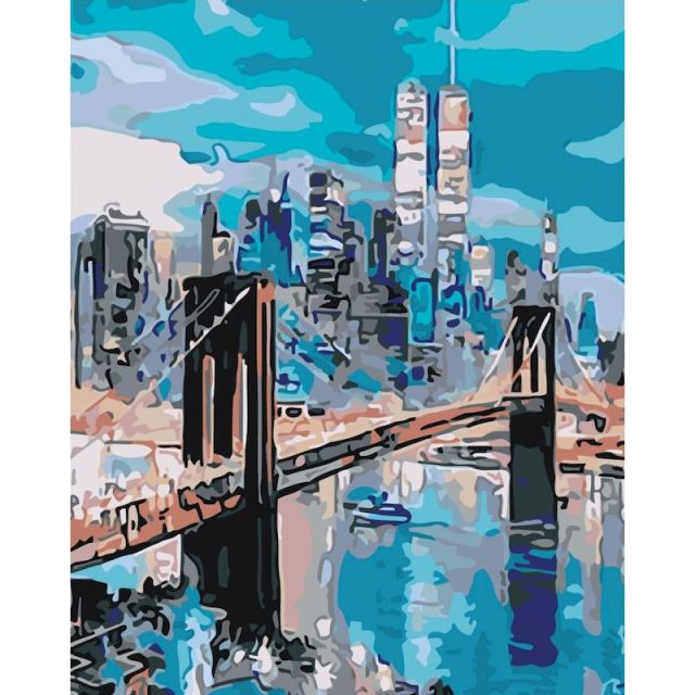 Brooklyn Bridge Painting By Numbers