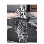 Paint by numbers cat tiger