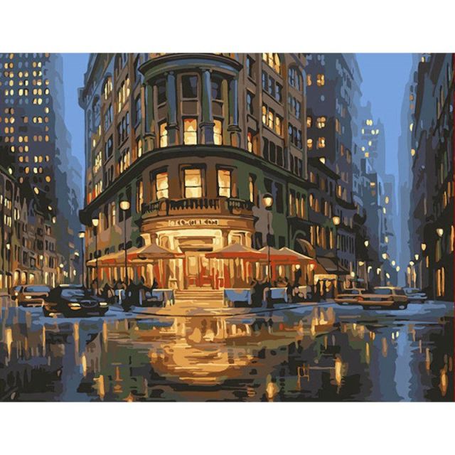 Paint By Numbers New York Scene