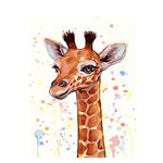 Paint By Numbers Model Giraffes