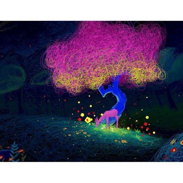 Paint By Numbers Cartoon Deer