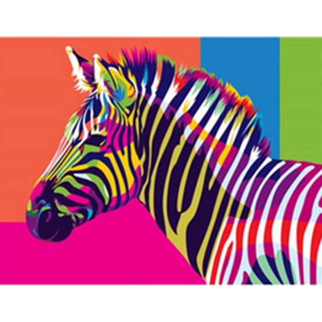 Zebra Paint By Numbers