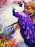 Purple Peacock