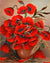 Painting By Numbers Poppies