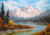 Paint By Numbers River In Mountains