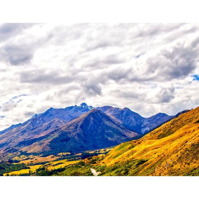 Paint By Numbers Mountainous Landscape