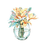 Small Yellow Flower Bouquet - Paint By Numbers Flowers