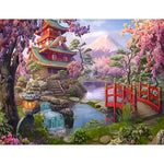 Japanese House Paint By Numbers Kit